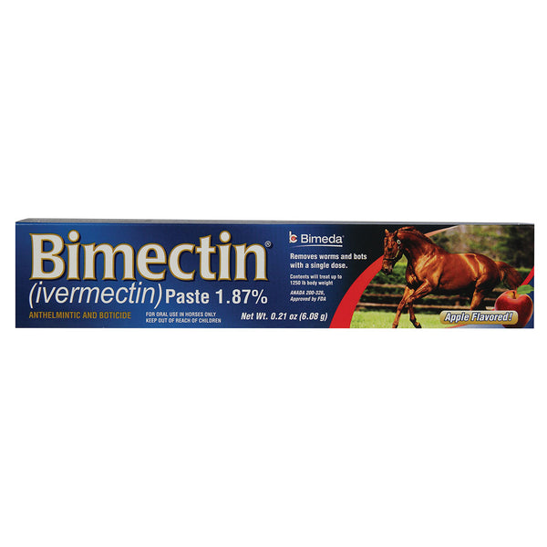 Bimeda Bimectin 1.87% Single Dose Paste Dewormer